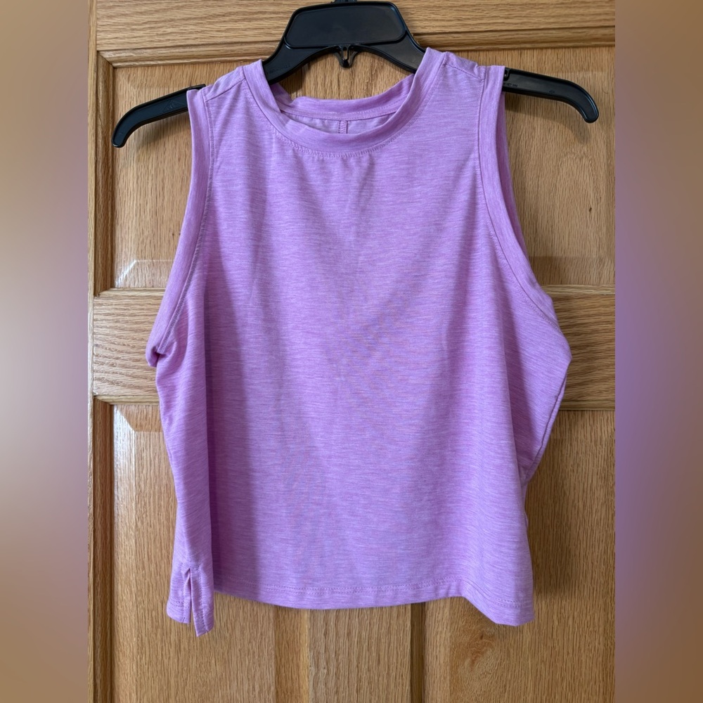 All in Motion Lavender Muscle Tee
